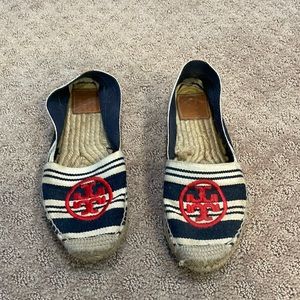 Tory Birch espadrille flat size 8
